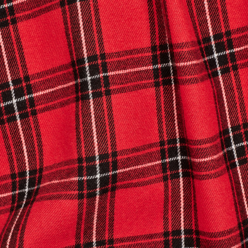 G-STAR® Parota Geruit Boyfriend Overhemd Rood