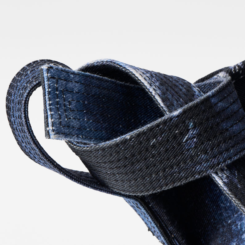 G-Star RAW® Sac shopper Rijks Denim Bleu foncé inside view