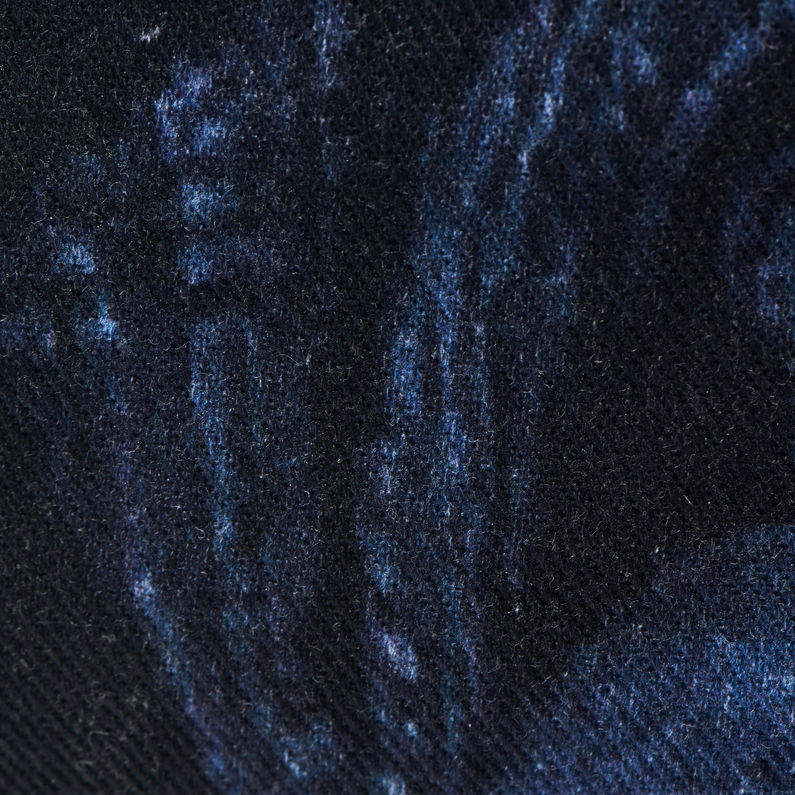 G-STAR® Pouch Estan Rijks Azul oscuro fabric shot