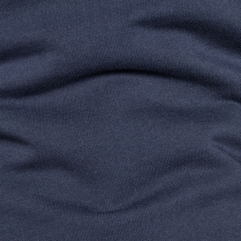 G-Star RAW® Sweat Graphic G-raw Bleu foncé fabric shot