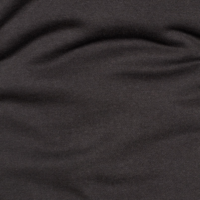 G-STAR® Sudadera Graphic g-raw Negro fabric shot