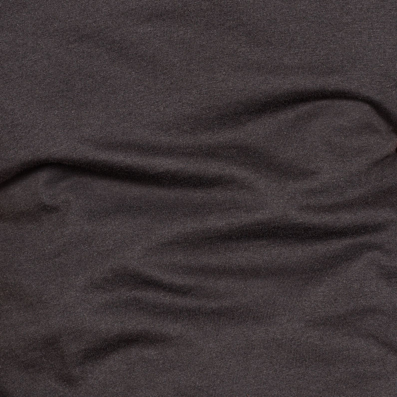 G-Star RAW® T-shirt Dence 1 Graphic Noir fabric shot