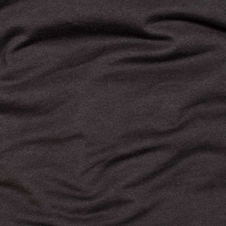 G-Star RAW® T-shirt Dence 1 Graphic Noir fabric shot