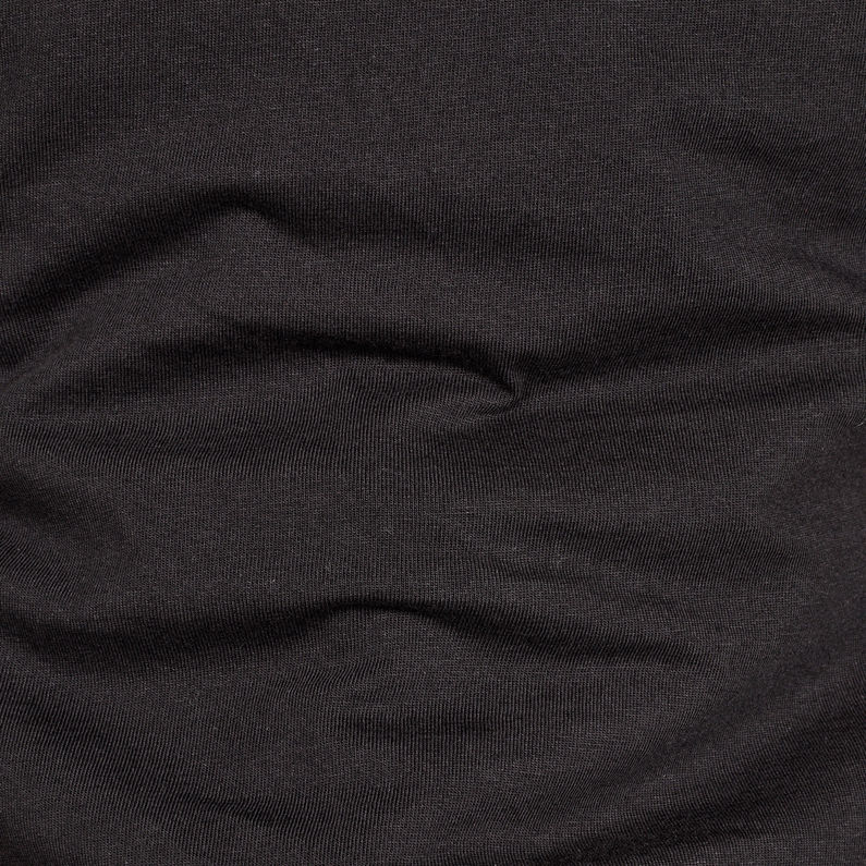 G-Star RAW® T-Shirt Graphic 13 Slim Noir fabric shot