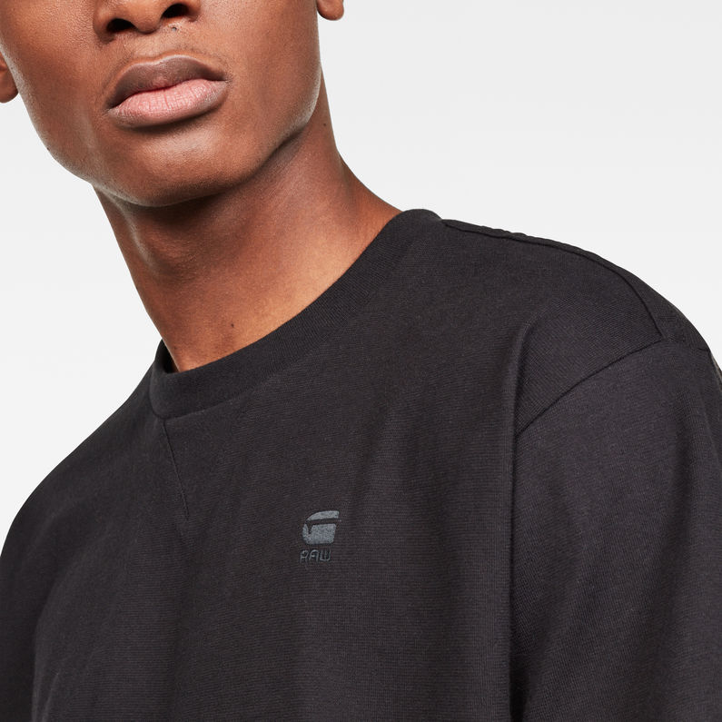 G-Star RAW® Premium Loose T-Shirt Black detail shot