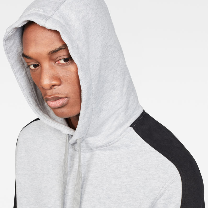 G-Star RAW® Sudadera Baseball Gris detail shot