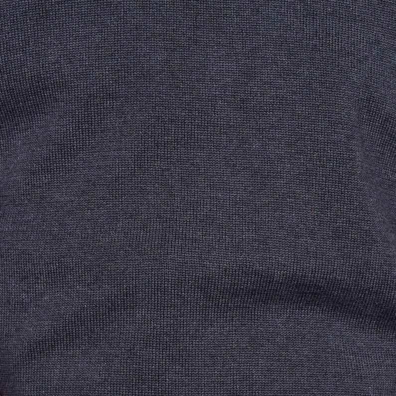 G-Star RAW® Core Knit Bleu foncé fabric shot