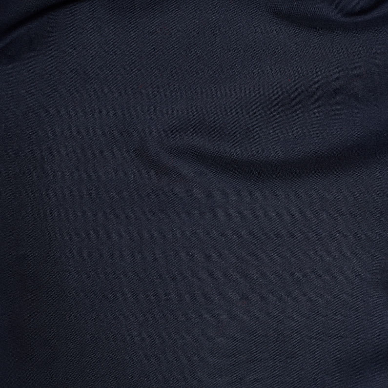 G-Star RAW® Scutar Utility Padded Trench Jacket Dark blue fabric shot