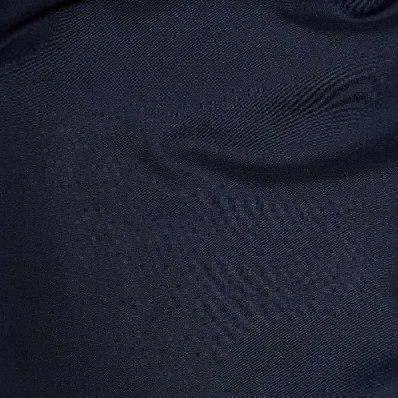 G-Star RAW® Trench Scutar Utility Padded Bleu foncé fabric shot