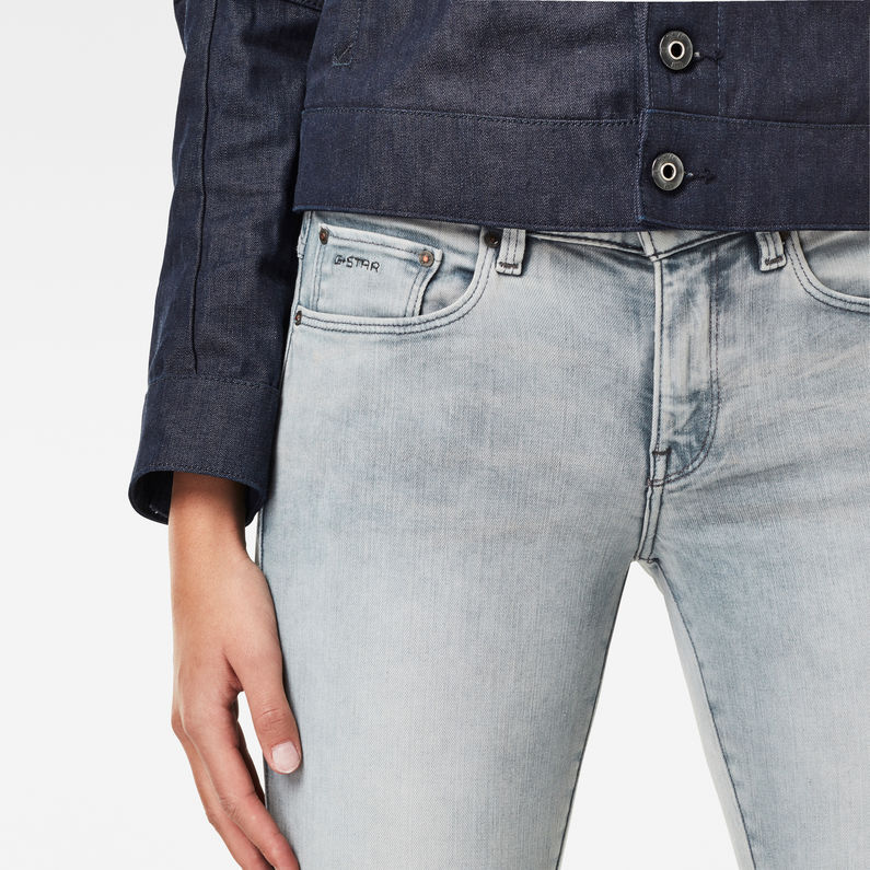 G-Star RAW® Jeans 3301 Mid Skinny Gris