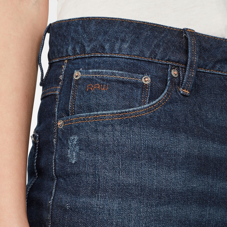 G-STAR® Jeans 3301 High Straight 90's Ankle Azul oscuro