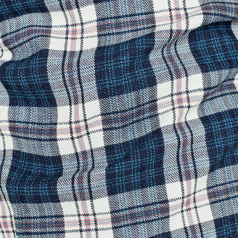 G-STAR® 3301 Slim Overhemd Midden blauw fabric shot