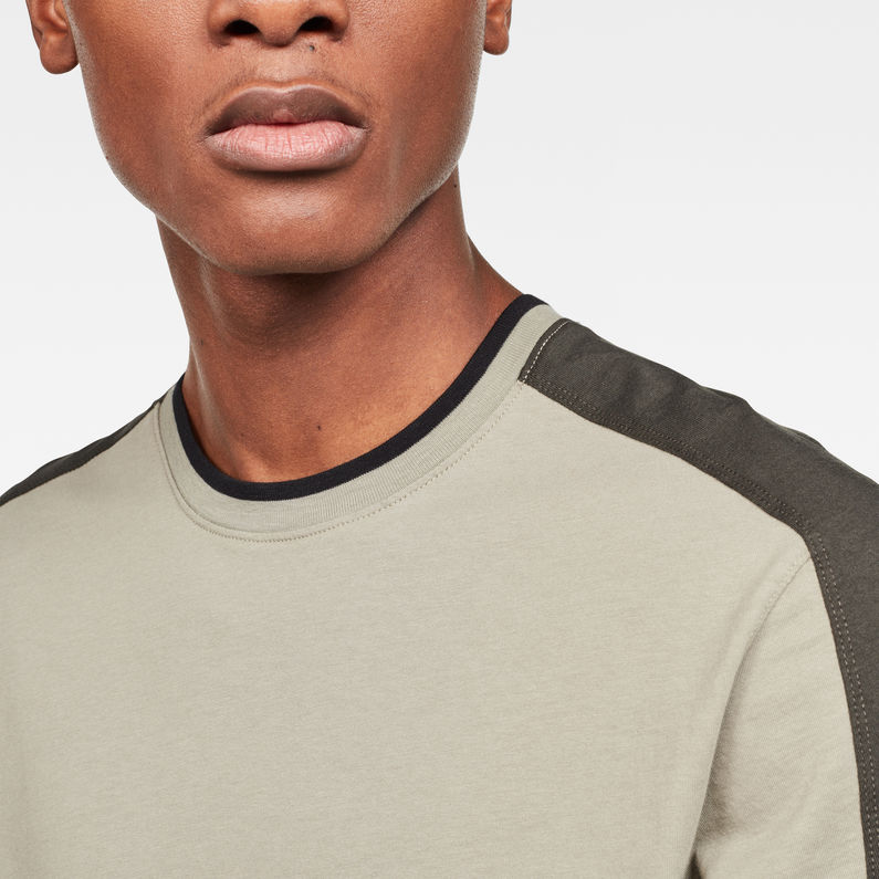 G-Star RAW® Camiseta Baseball T-Shirt Verde detail shot