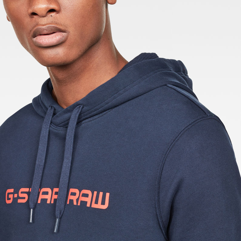 G-Star RAW® Graphic Core Sweater Dark blue detail shot