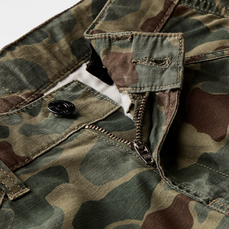 G-Star RAW® Rovic Tapered Shorts 緑 detail shot