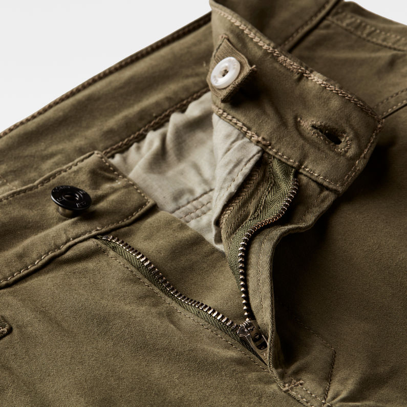 G-Star RAW® Rovic Tapered Shorts Vert detail shot