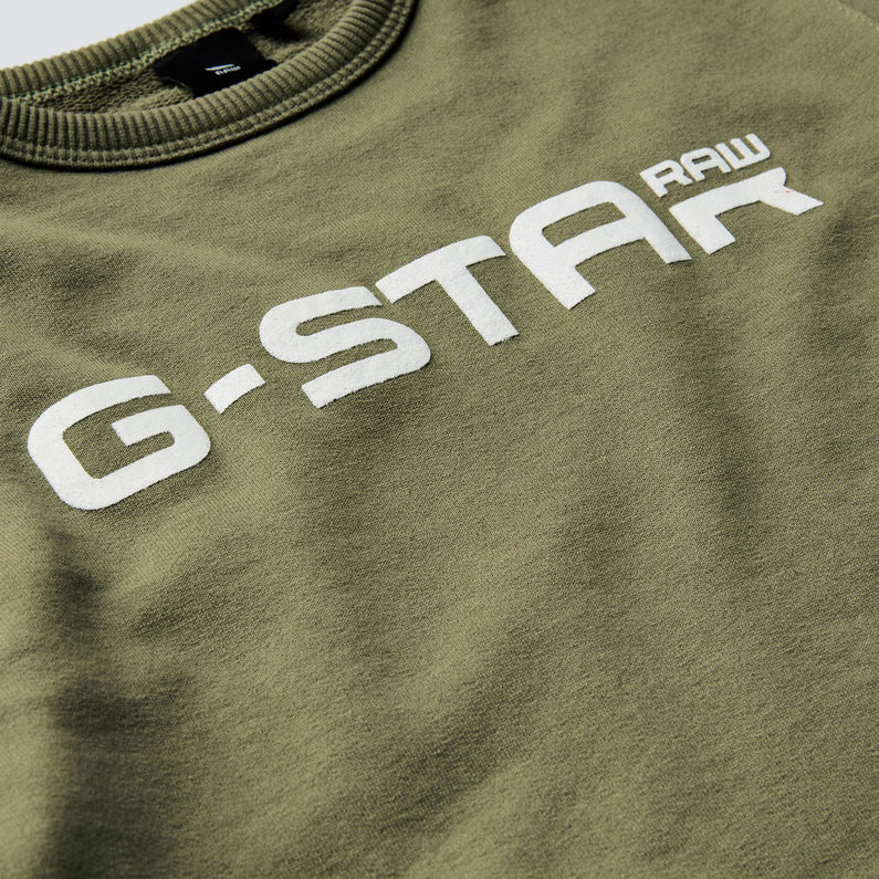 G-Star RAW® Sudadera Verde detail shot
