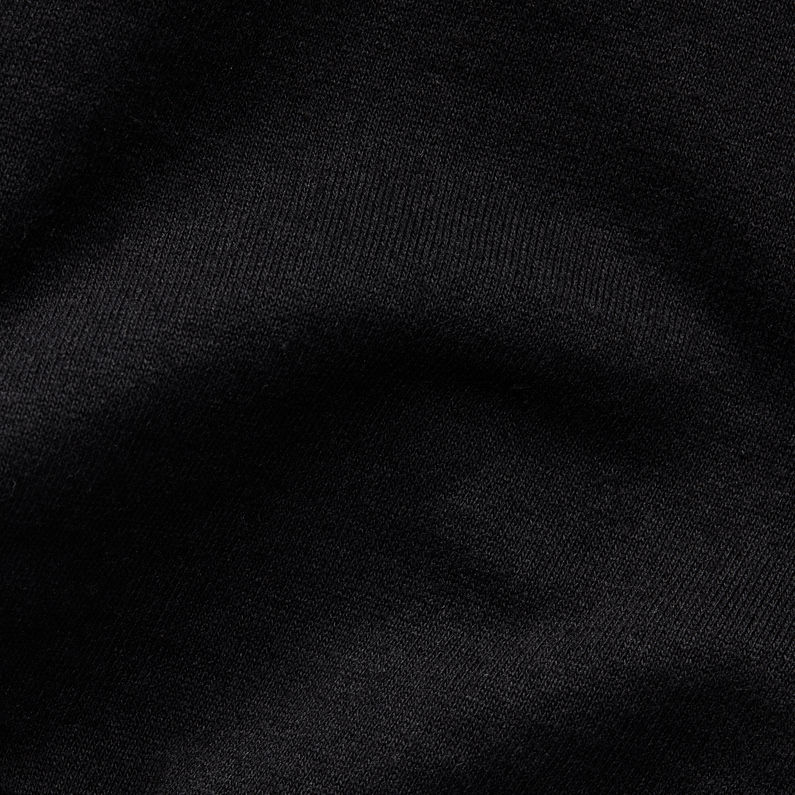 G-Star RAW® Sweatshirt Schwarz fabric shot