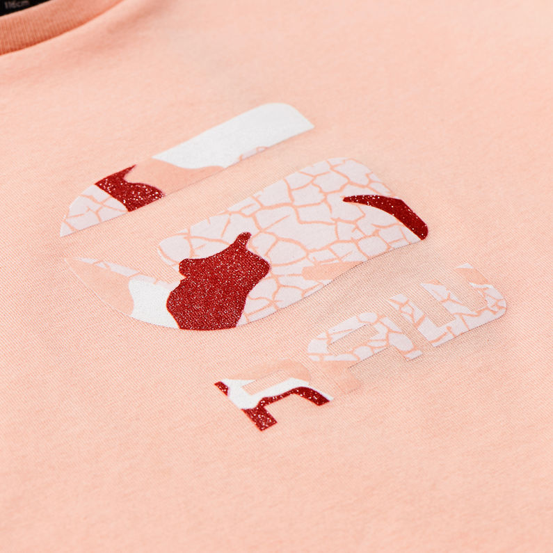 G-Star RAW® T-Shirt Pink detail shot