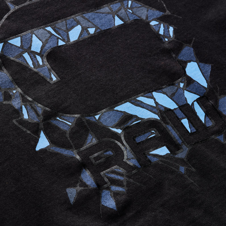G-Star RAW® T-Shirt Black detail shot