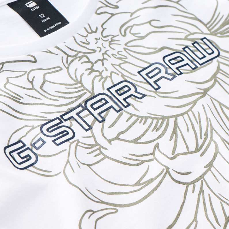 G-Star RAW® T-Shirt White detail shot