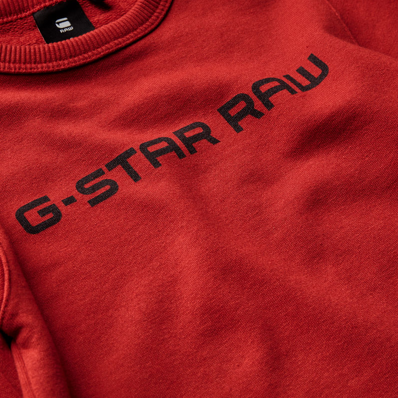 G-Star RAW® Sweater Red detail shot