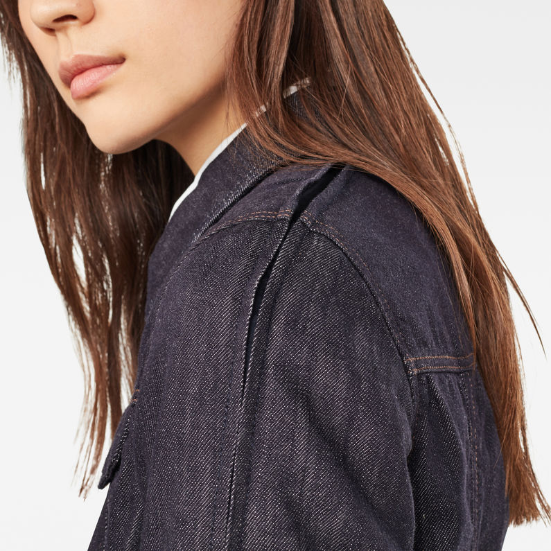 G-Star RAW® GSRR Pati Jacket Dark blue detail shot