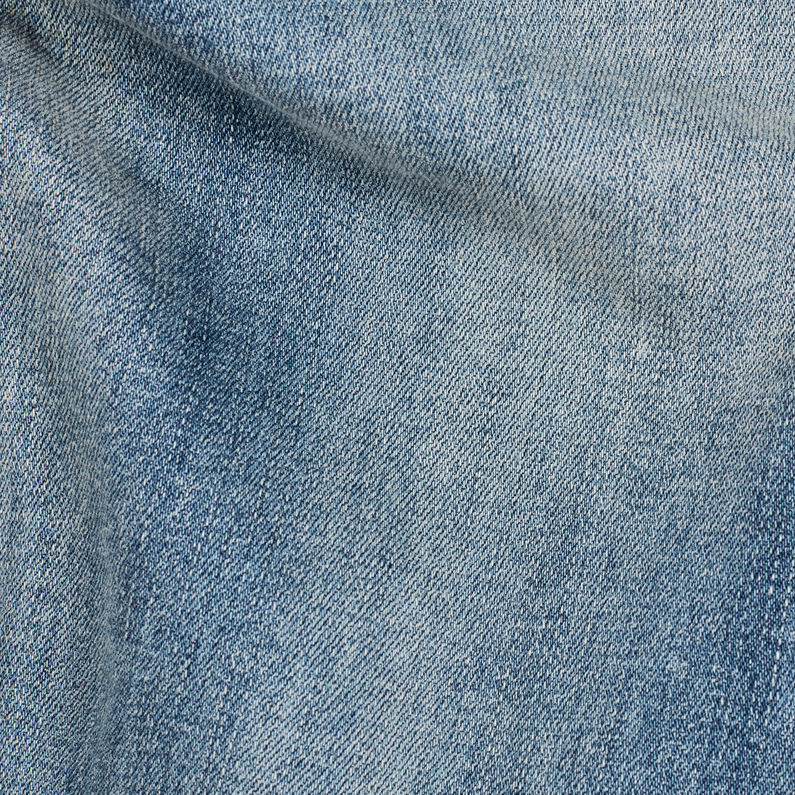 G-Star RAW® Jean 3301 Mid Skinny Repair Ankle Bleu moyen fabric shot