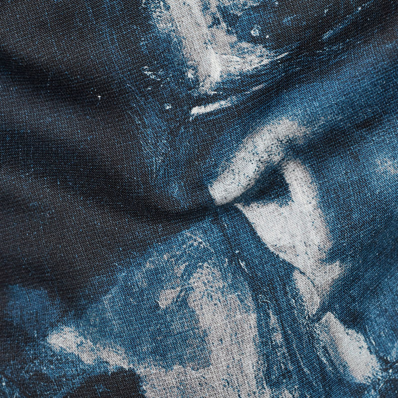 G-Star RAW® Chemise Parota Boyfriend Bleu foncé fabric shot