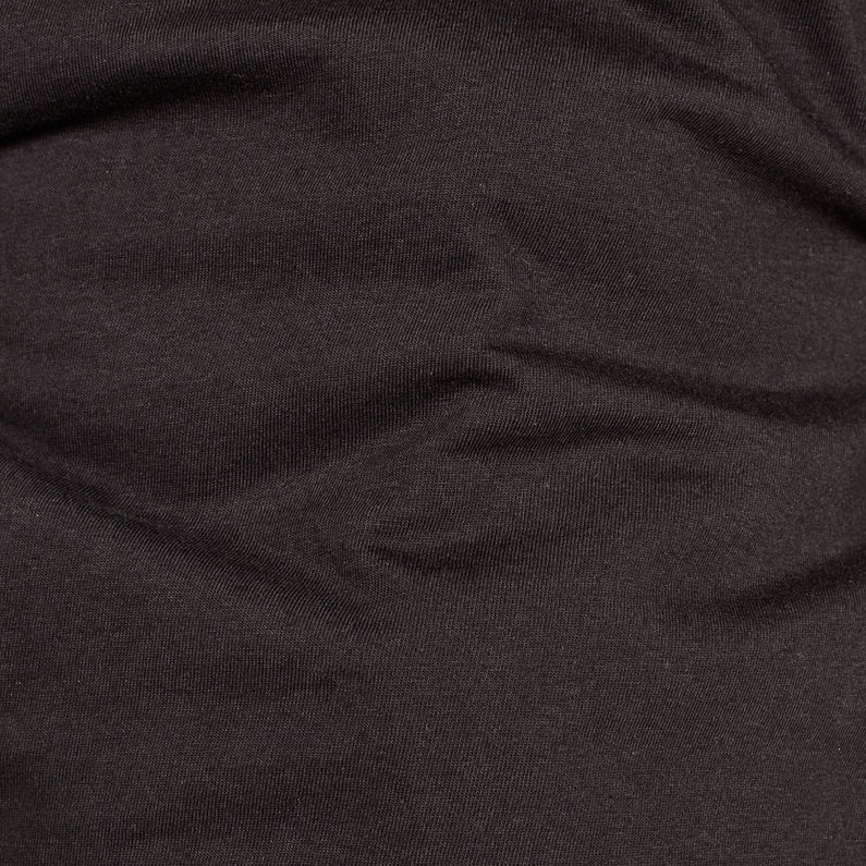 G-Star RAW® T-shirt Dence 2 Noir fabric shot