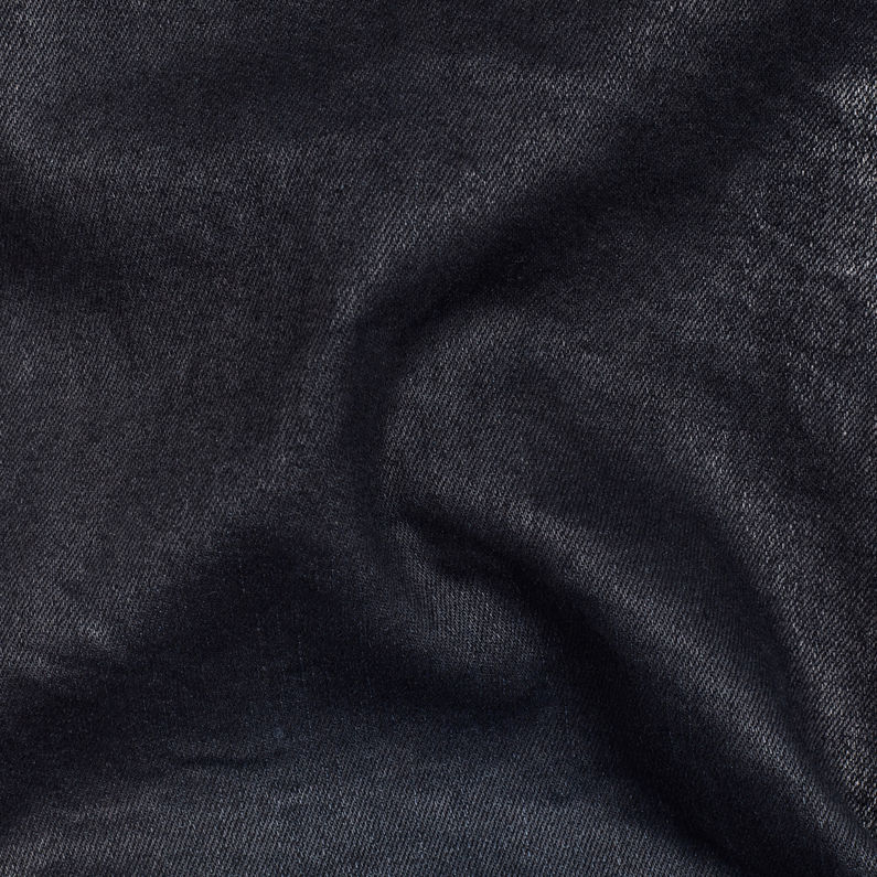 G-Star RAW® G-Jackpant 3D Mid Skinny Bleu foncé fabric shot