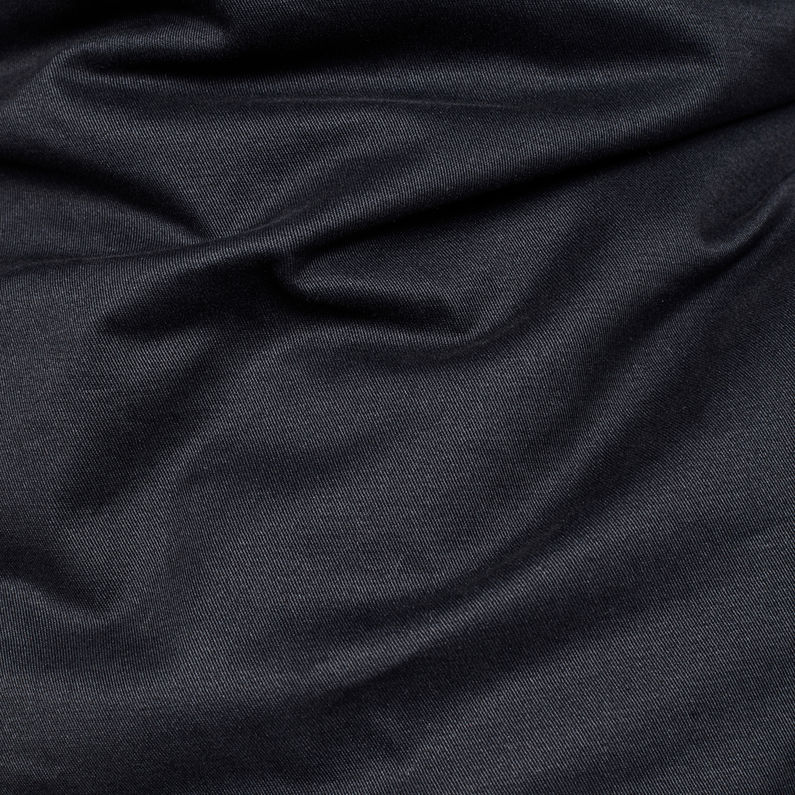 G-STAR® Gevoerde Trenchcoat Donkerblauw fabric shot