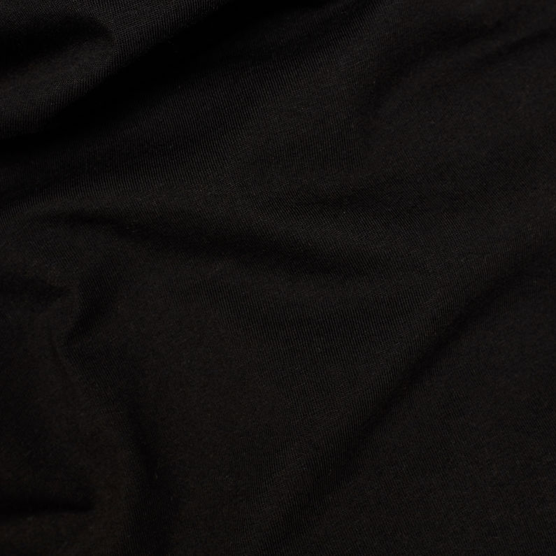 G-Star RAW® T-shirt Rodis Camo Block Noir fabric shot