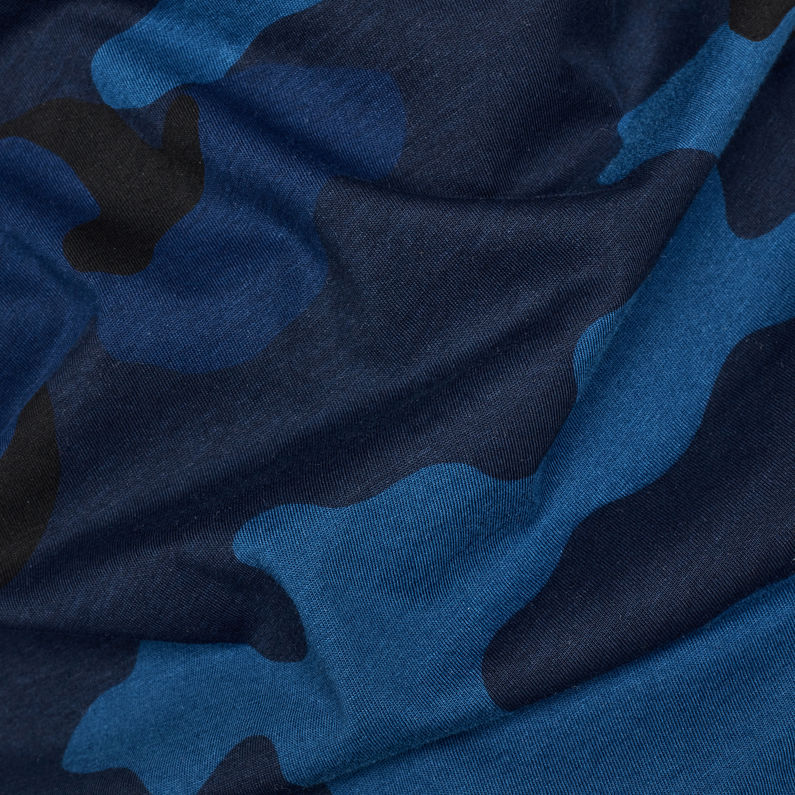G-Star RAW® T-shirt Shelo Bleu foncé fabric shot