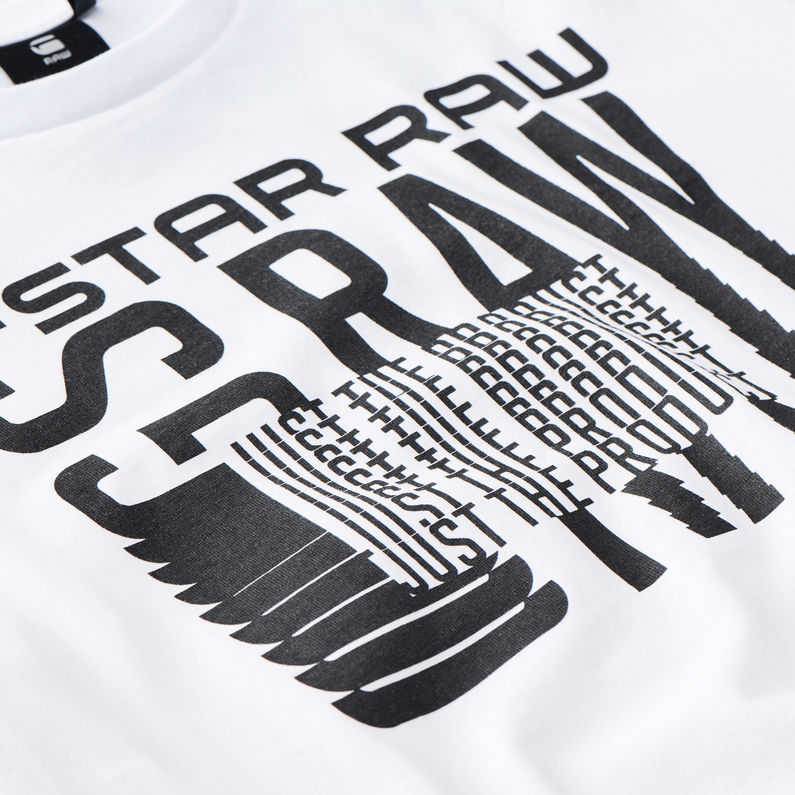 G-Star RAW® T-Shirt ホワイト detail shot