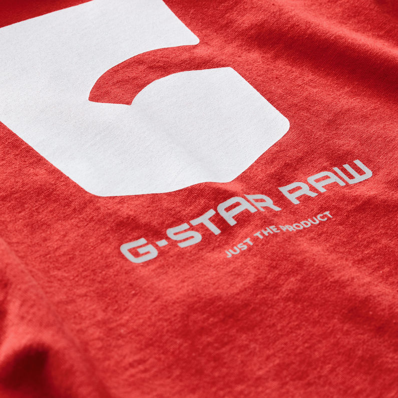 red g star t shirt