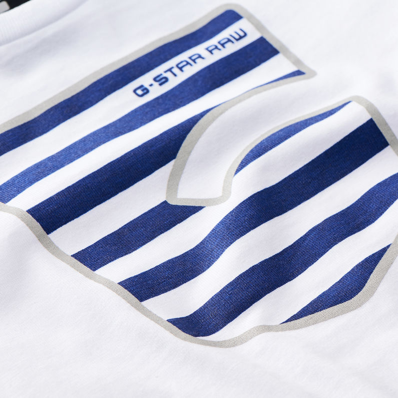 G-Star RAW® T-Shirt Blanc detail shot