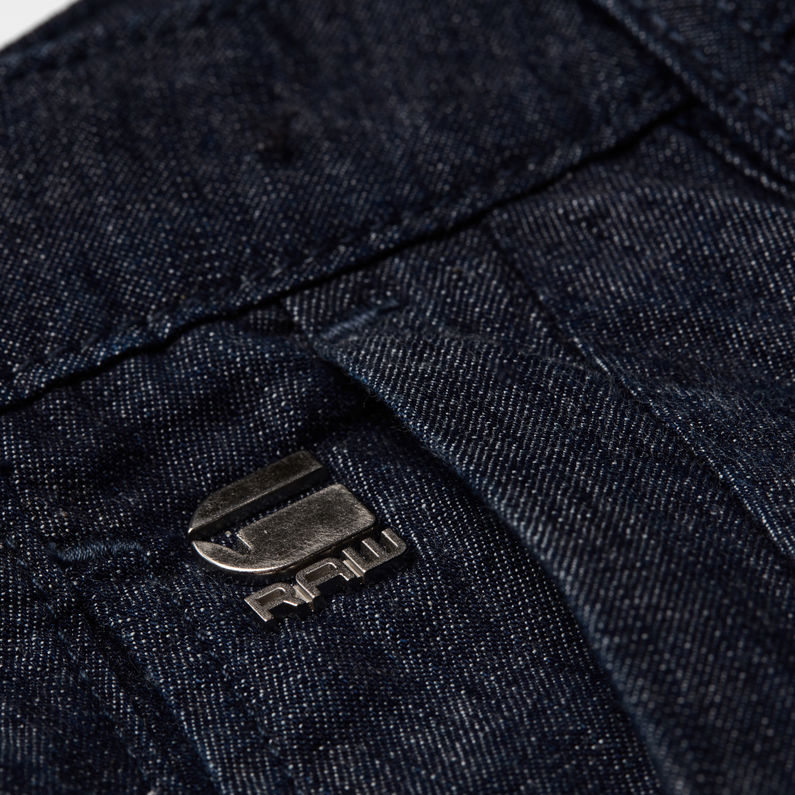 G-Star RAW® Bronson High Wide Chino ダークブルー detail shot