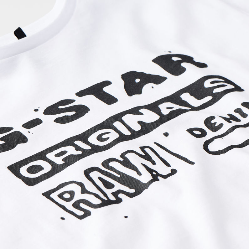G-Star RAW® Camiseta Blanco