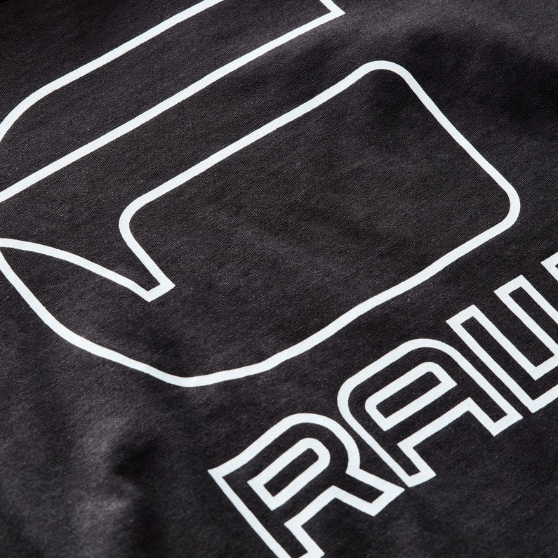 G-Star RAW® T-Shirt Black detail shot