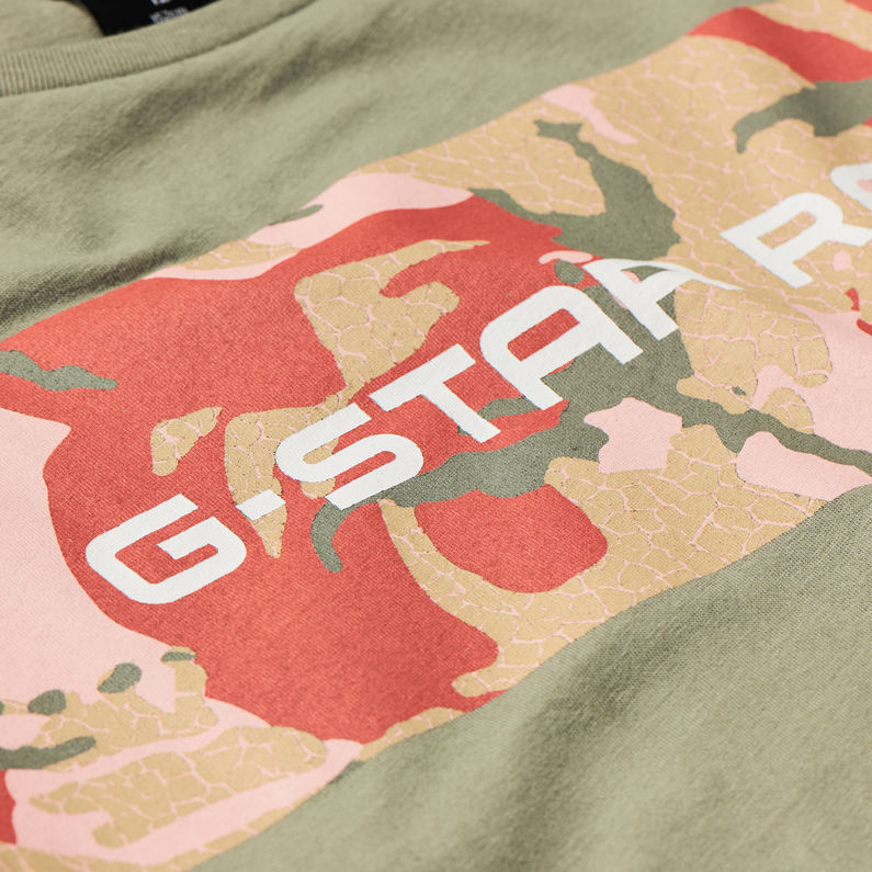 G-Star RAW® T-Shirt Vert detail shot