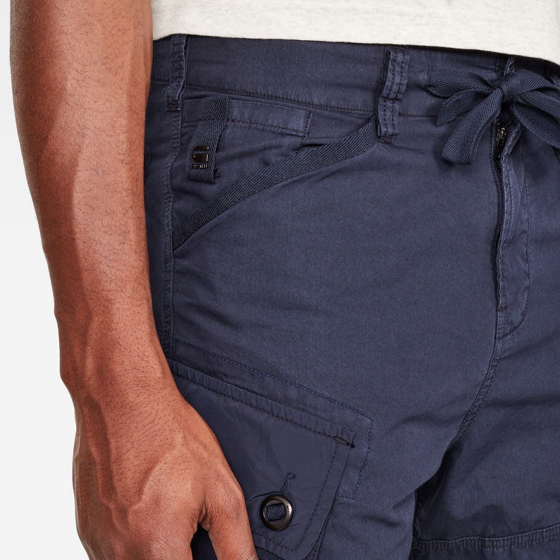 G-Star RAW® Atoll Trainer Cuffed Dark blue detail shot