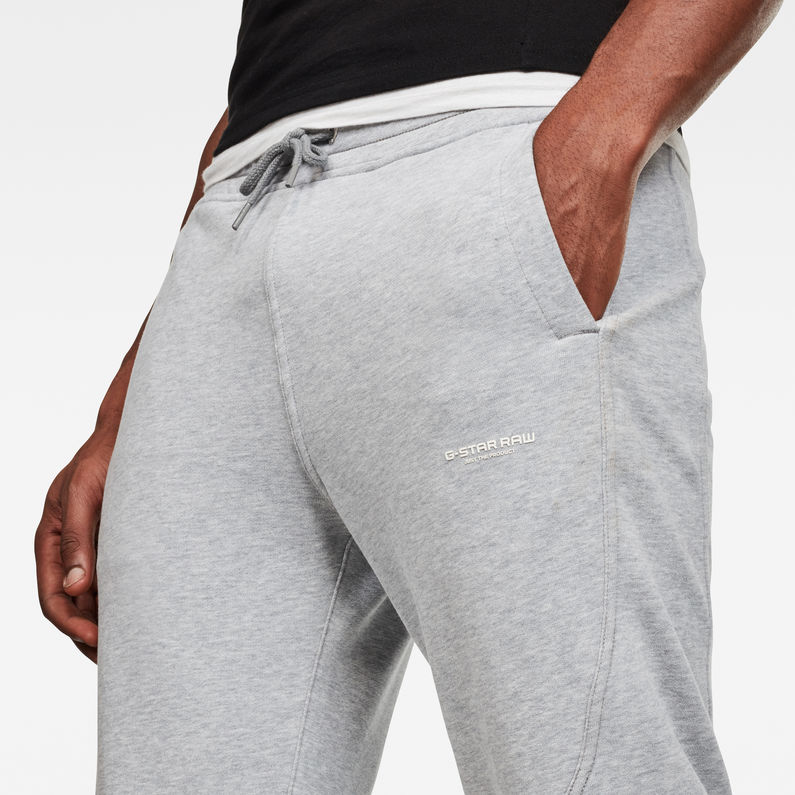 G-Star RAW® Baseball Sweatpants Grey detail shot