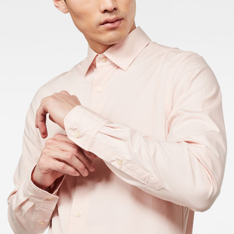 G-Star RAW® Camisa Core Super Slim Rosa