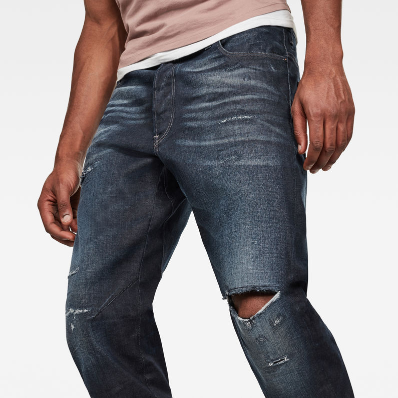 G-Star RAW® Arc 3D Relaxed Tapered Jeans Donkerblauw