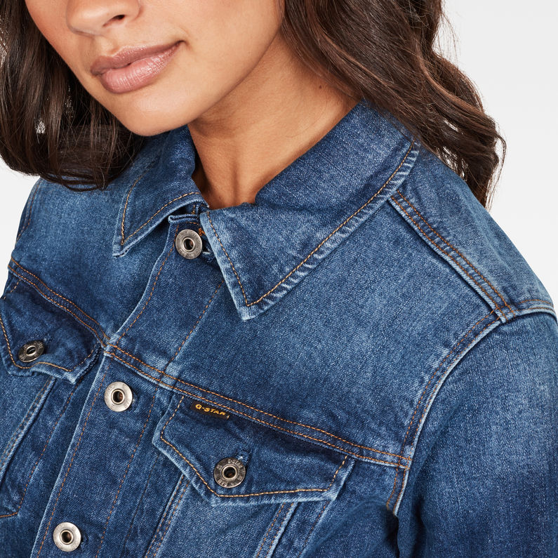 G-Star RAW® Veste 3301 Slim Gris detail shot
