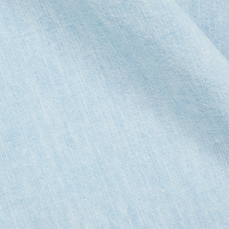G-Star RAW® Blake Overshirt Lichtblauw fabric shot