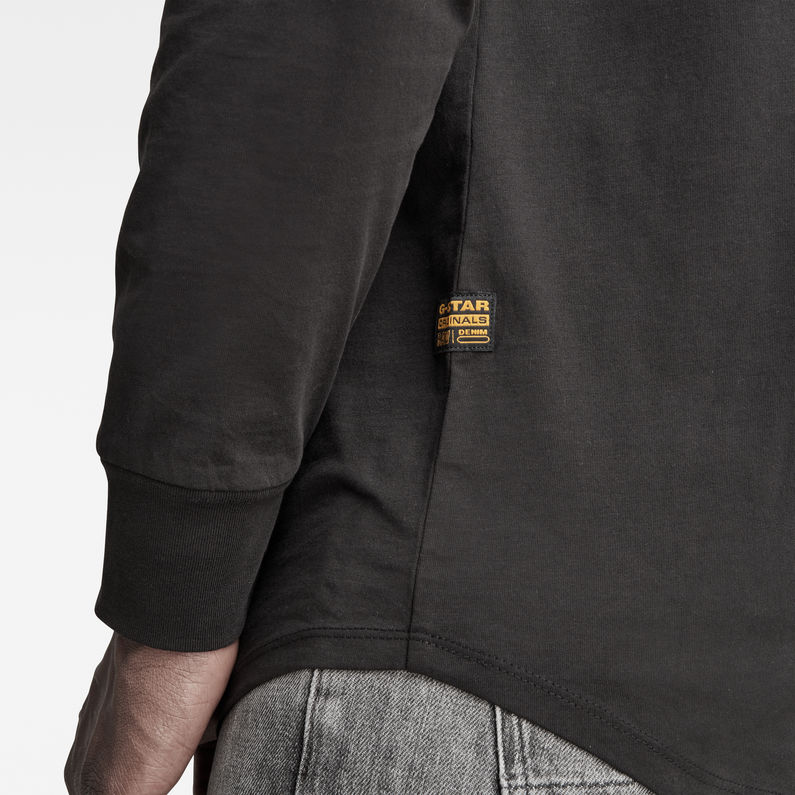 G-Star RAW® Lash T-Shirt Black detail shot