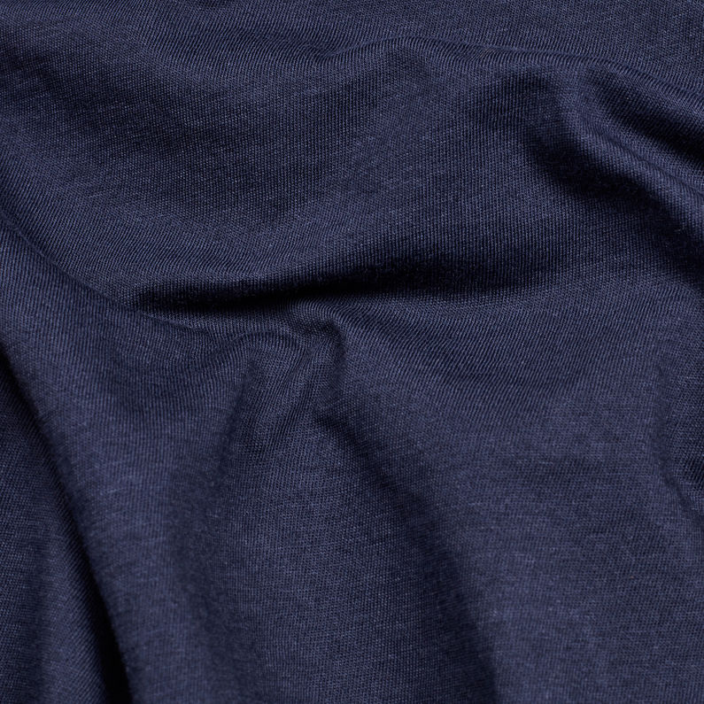 G-Star RAW® Graphic 21 Top Dark blue fabric shot