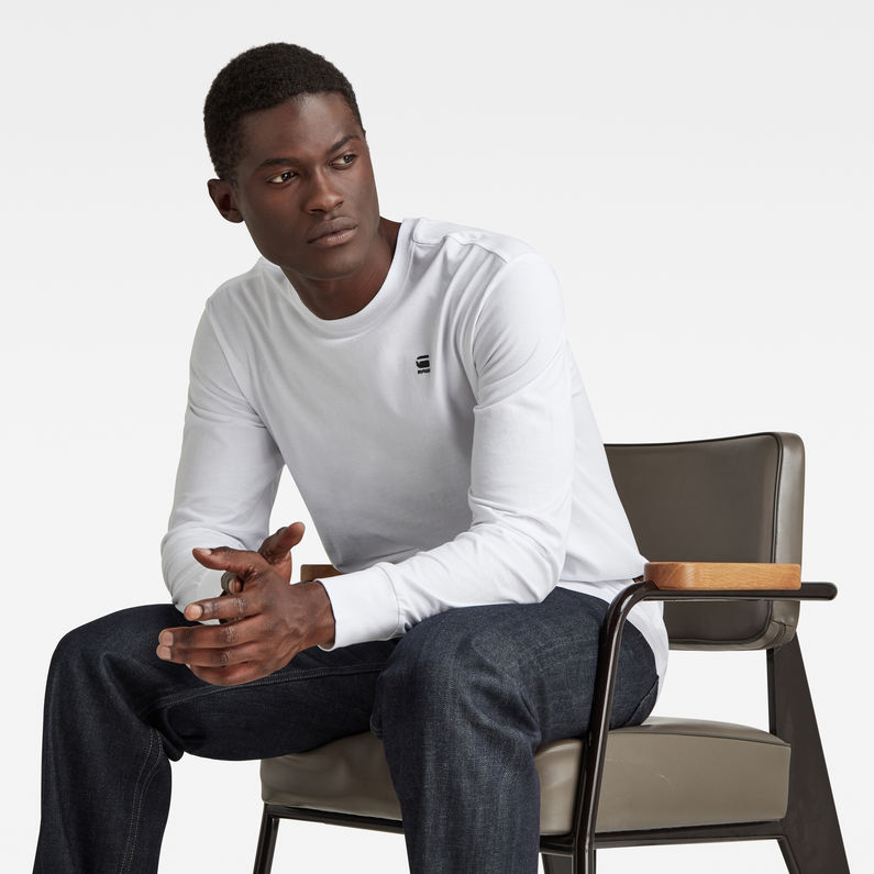 G-Star RAW® T-shirt Lash Blanc